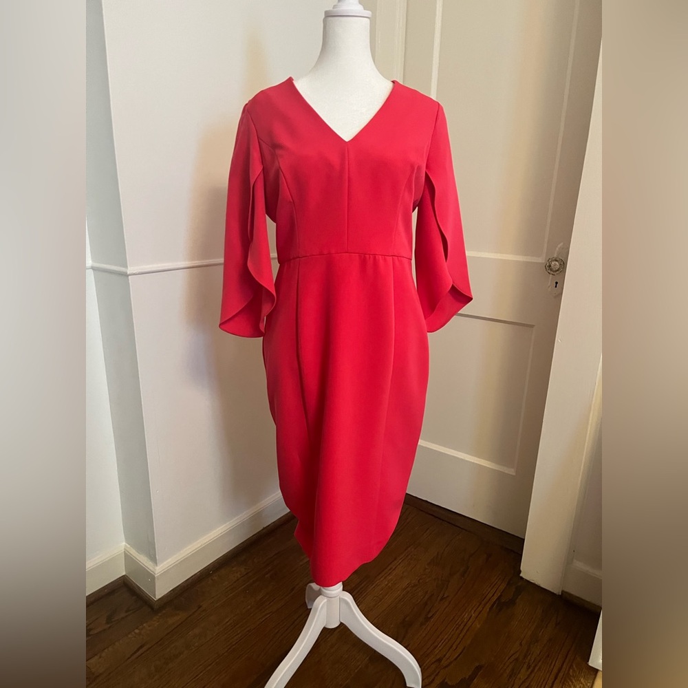 Milly hot pink cocktail dress
